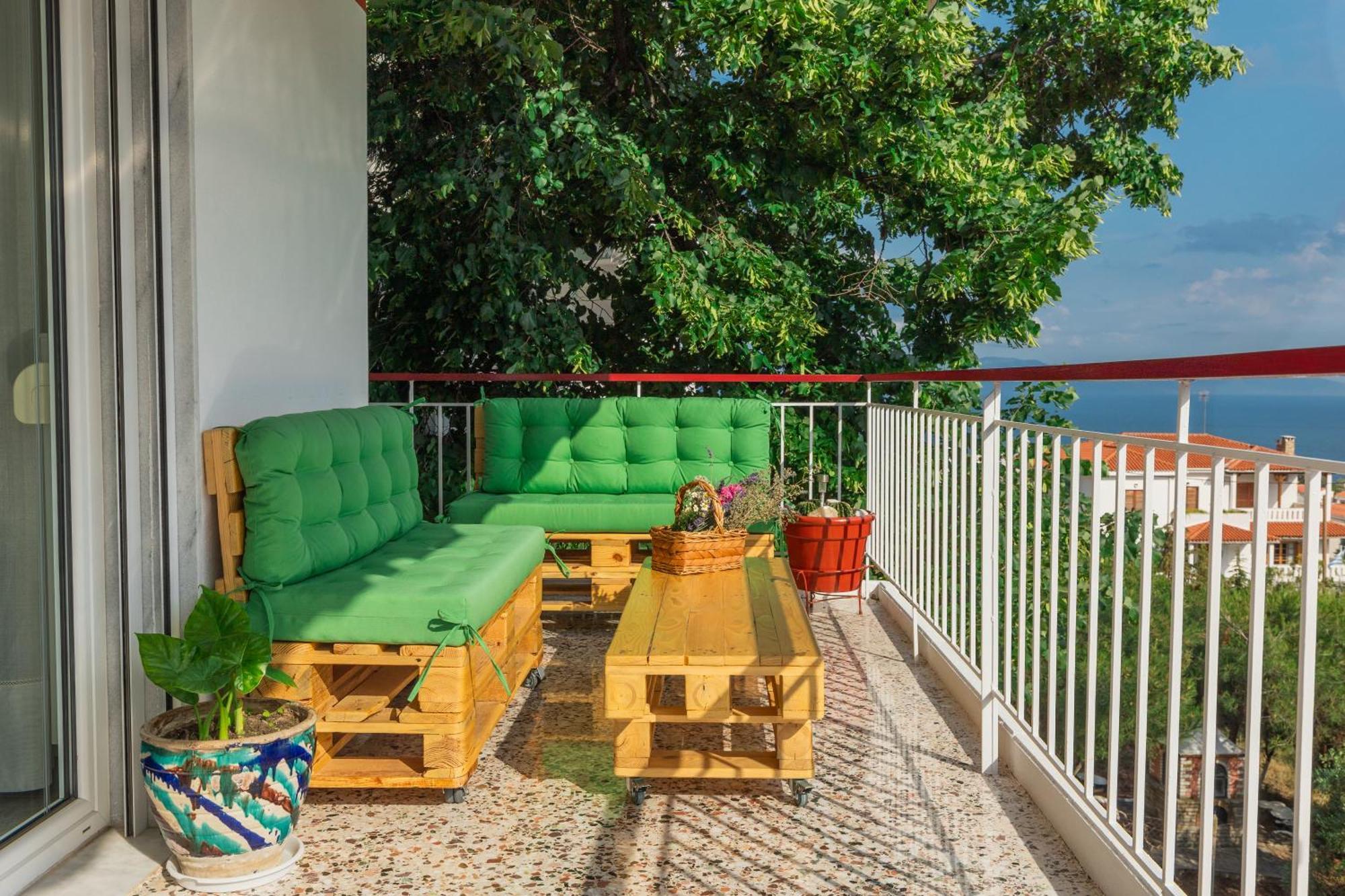 Mimoza'S Sea View Apartment Paleo Tsifliki Exterior photo